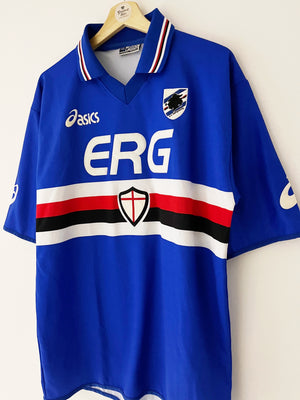 Maillot domicile Sampdoria 2003/04 (XXL) 9/10