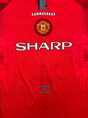 1996/98 Manchester United Home Shirt (XXL) 7.5/10