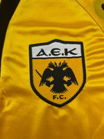 2007/08 AEK Athens Home Shirt (L) 9/10