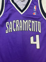 2002-05 Sacramento Kings Champion Road Jersey Webber #4 (L) 9/10