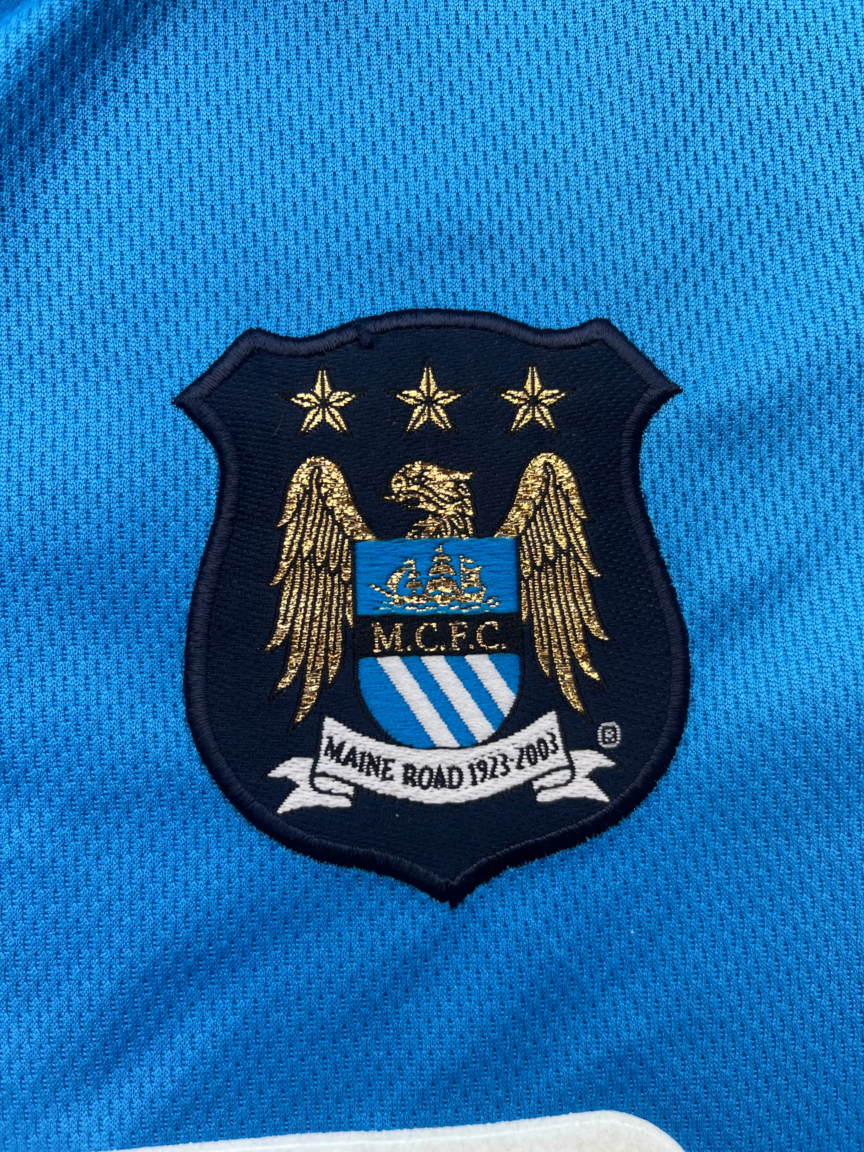 2002/03 Manchester City Home Shirt (S) 8.5/10