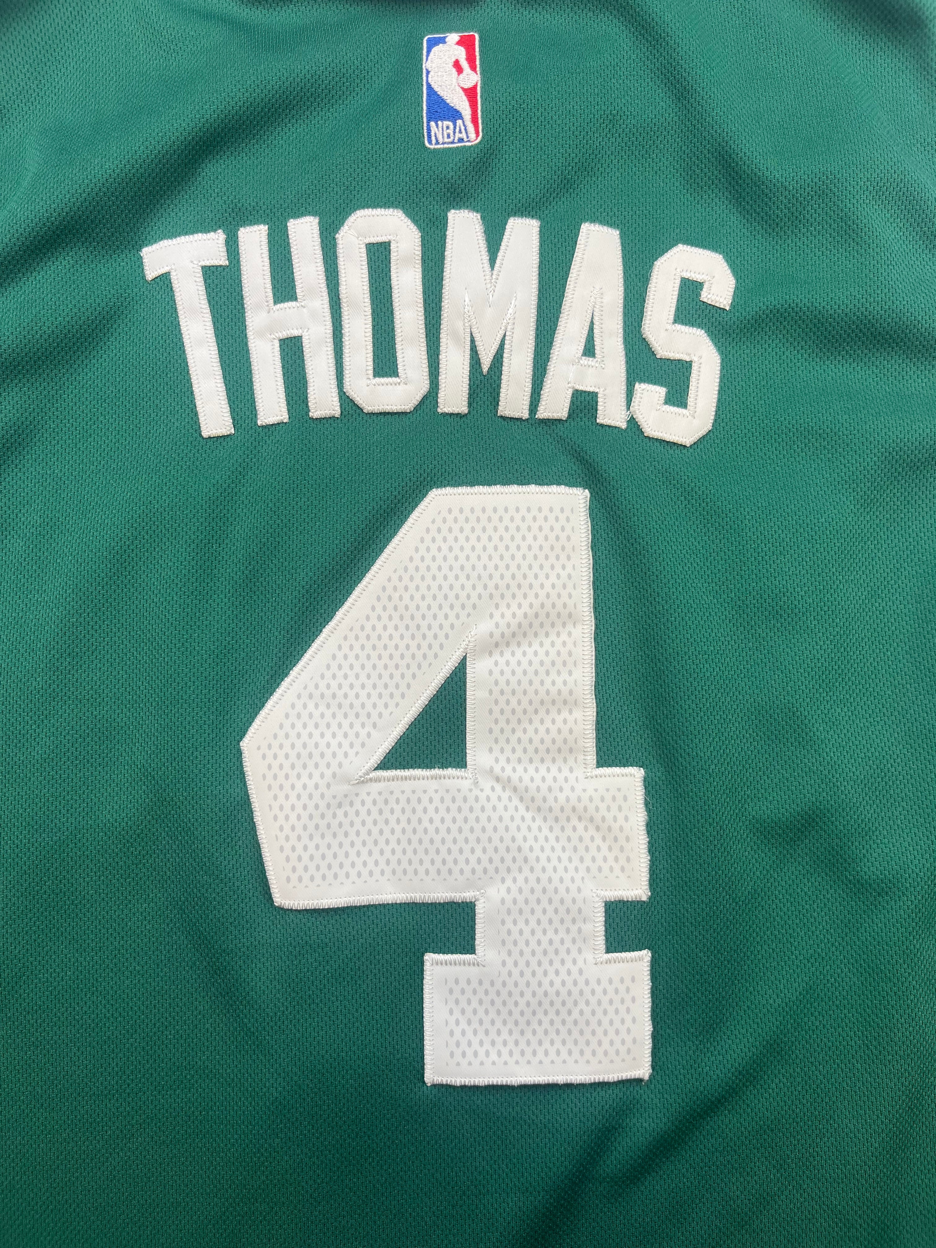 2014 Boston Celtics Adidas Away Jersey Thomas #4 (L) 9/10