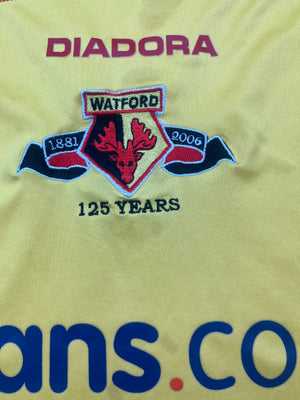 2006/07 Watford *125 Years* Home Shirt (L) 5/10