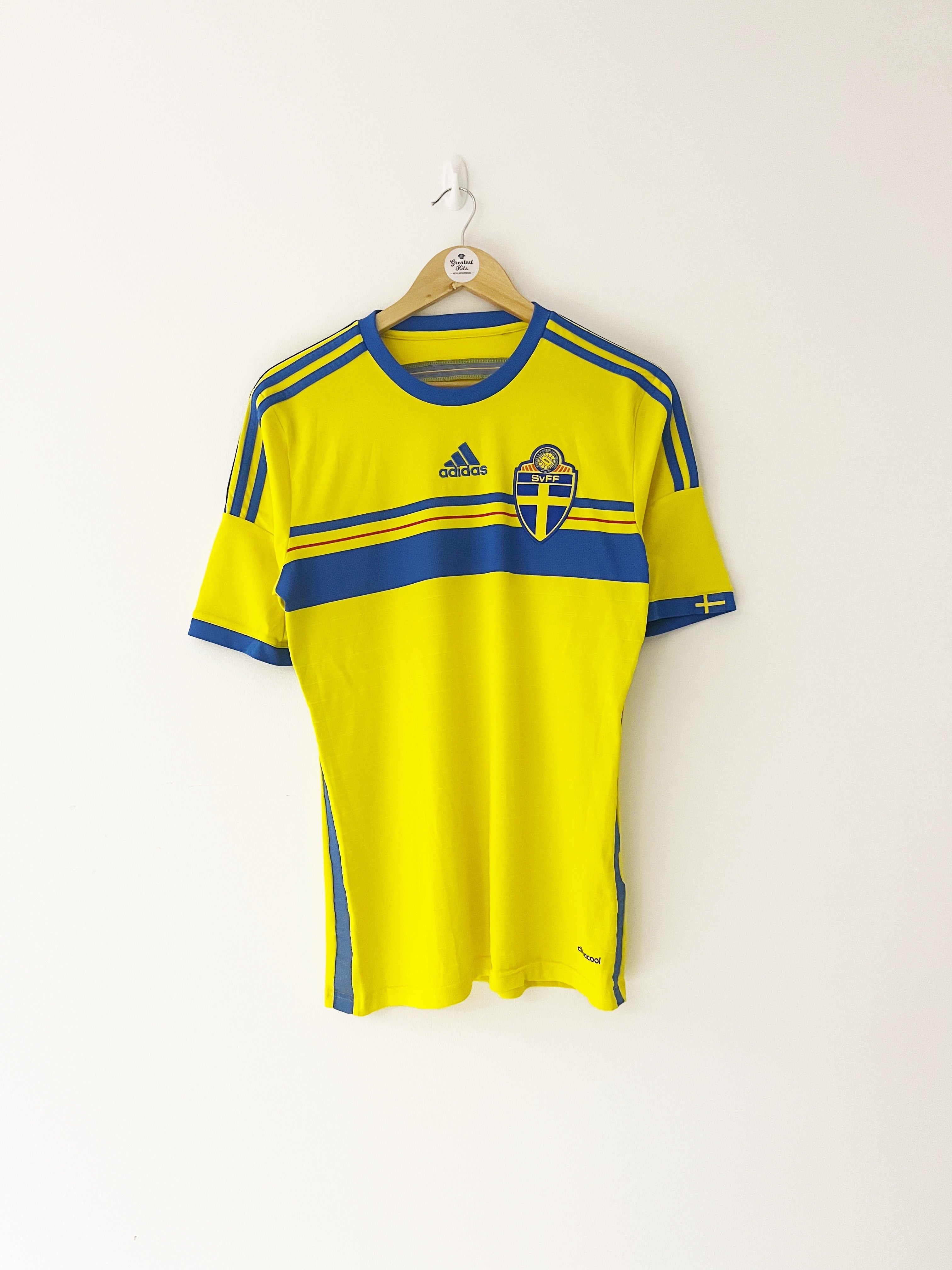 2014/16 Sweden Home Shirt (S) 9/10