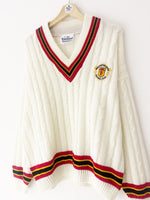 1992/93 Manchester United Cricket Jumper (XL) 9/10