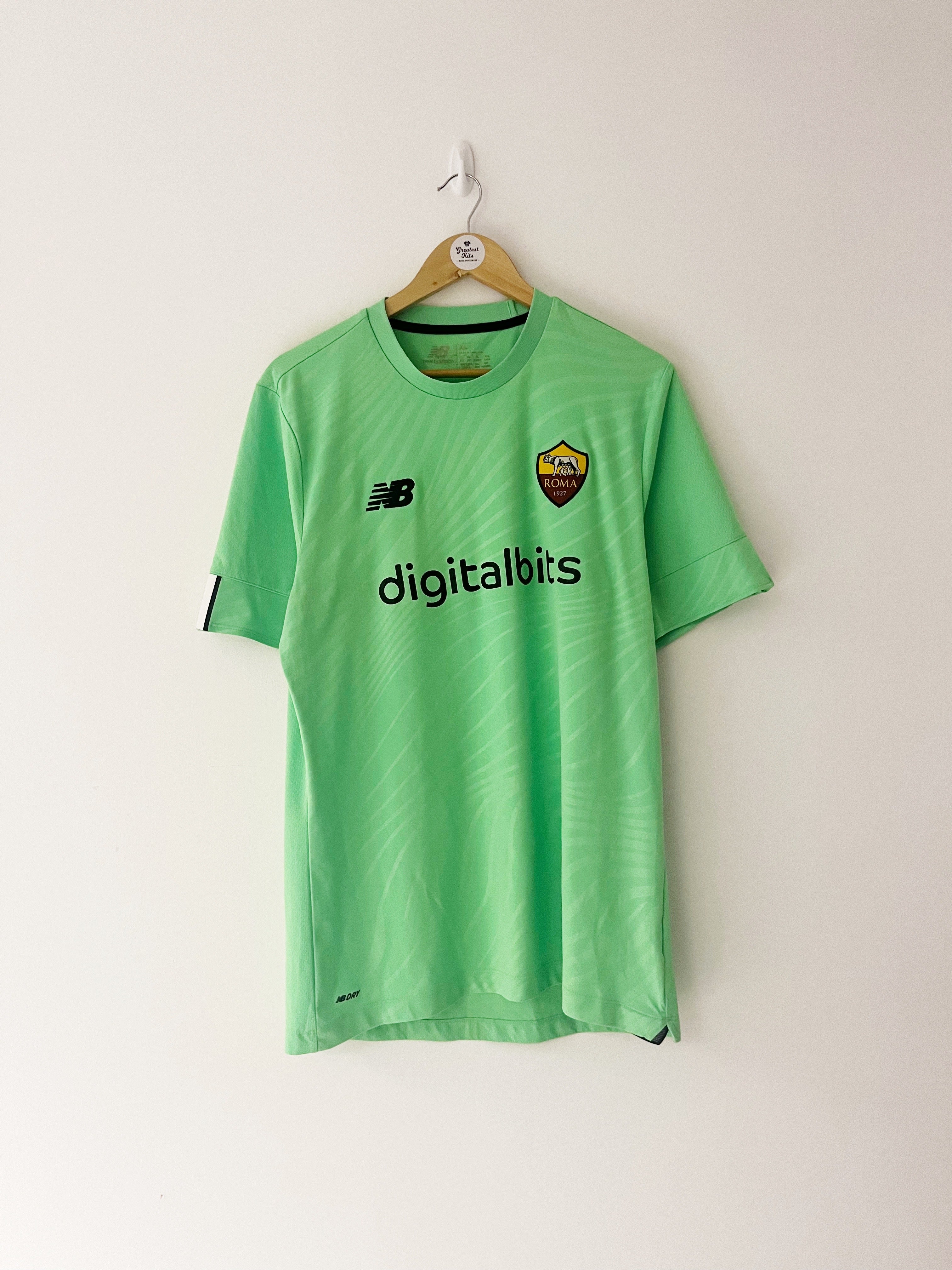 2022/23 AS Roma GK S/S Shirt (XL) 9/10