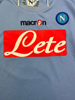 2009/10 Napoli Home L/S Shirt (L) 8/10