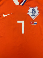 2008/10 Holland Home *Player Spec* L/S Shirt V.Persie #7 (XL) 9/10