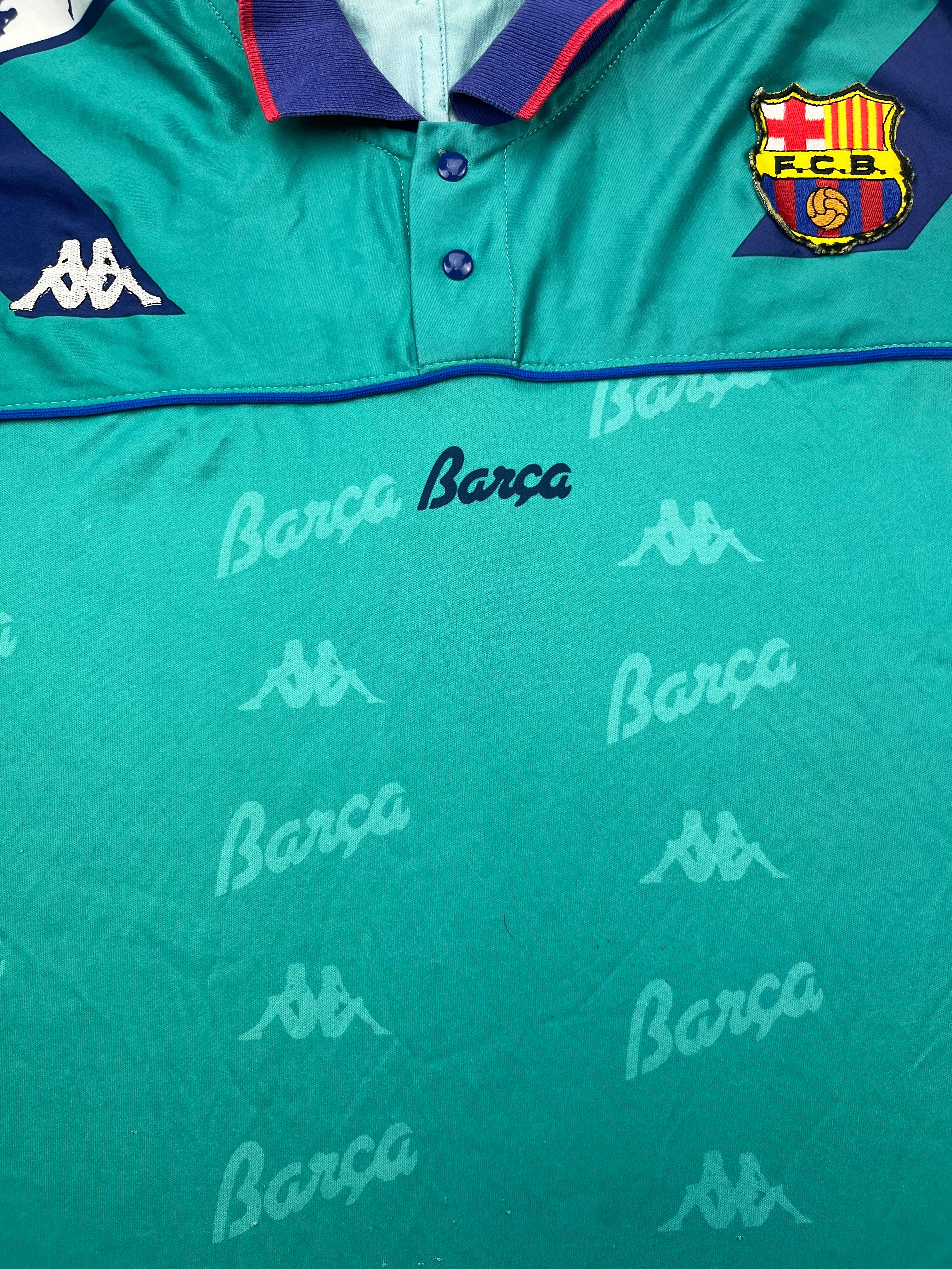 1992/95 Barcelona Away Shirt (XL) 7/10