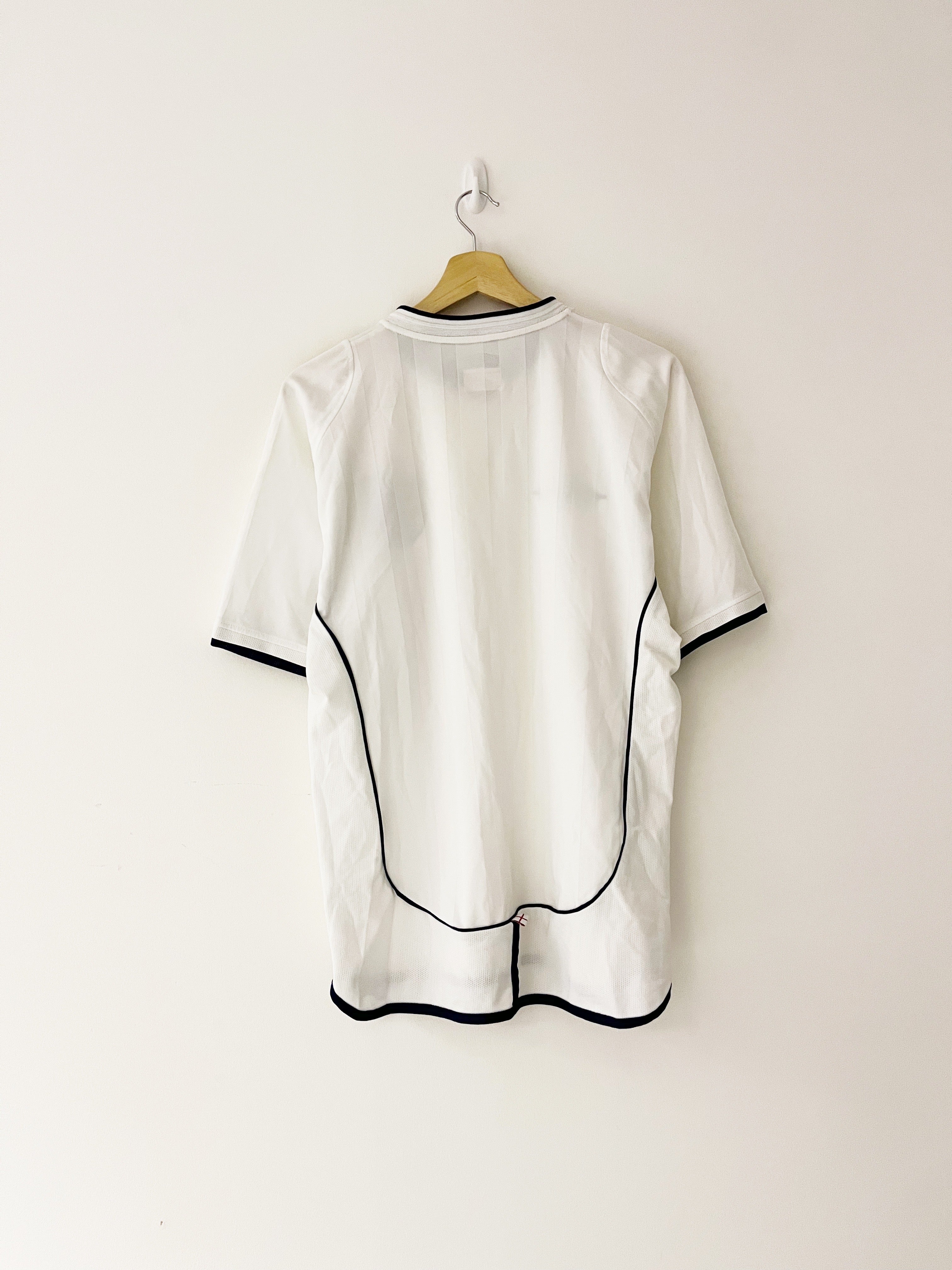2001/03 England Home Shirt (L) 9/10
