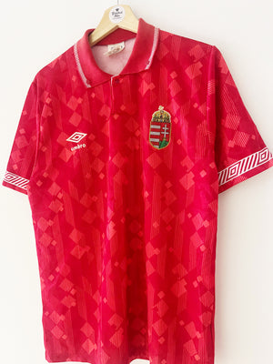 1990/93 Hungary Home Shirt (M) 9/10