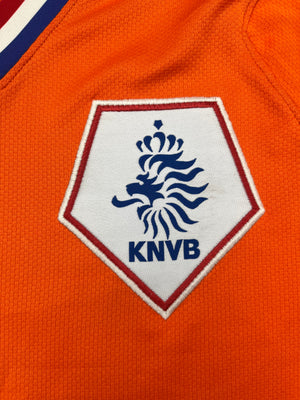 2008/10 Holland Home Shirt V.Nistelrooy #9 (M) 7/10