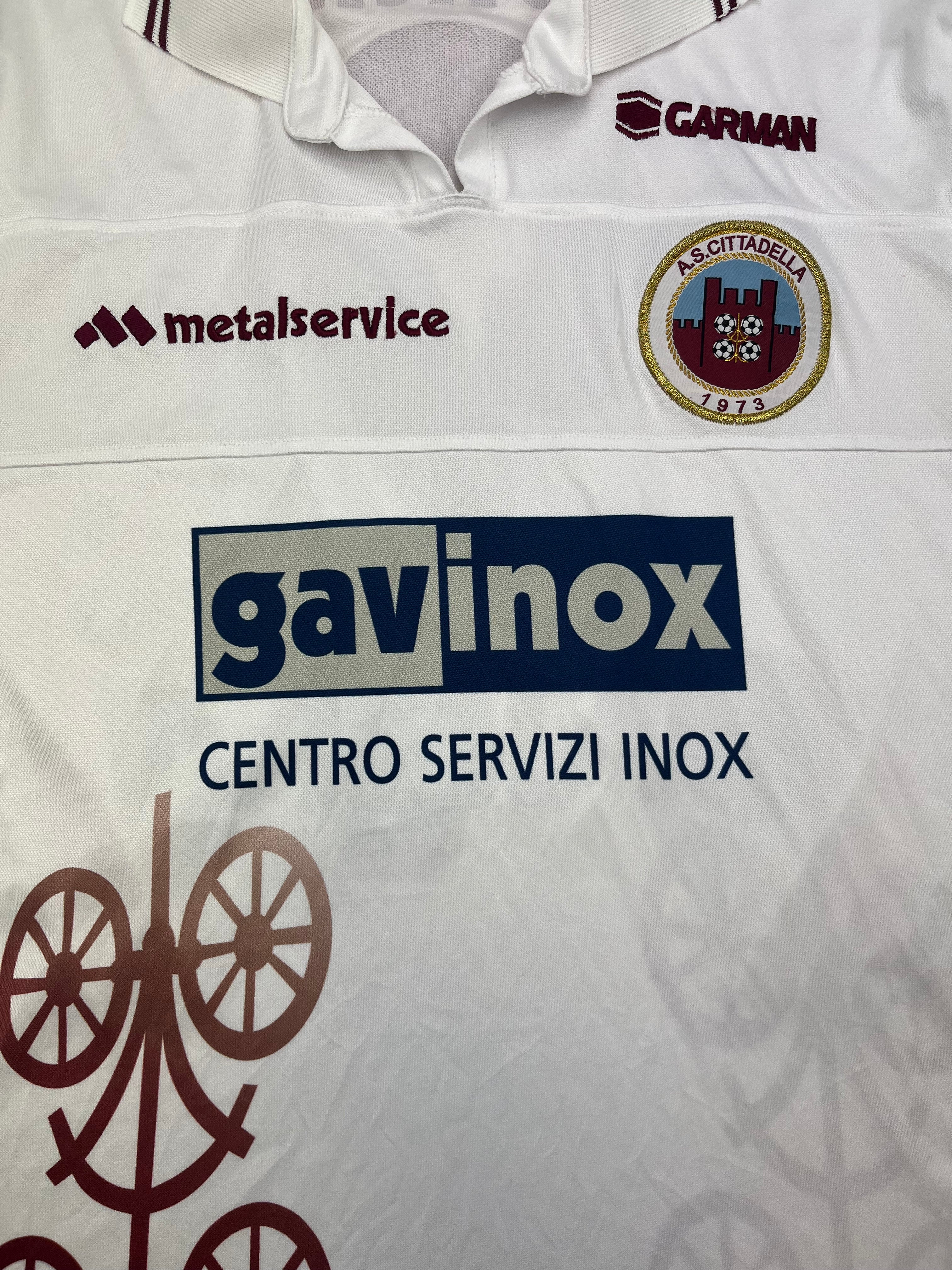 2013/14 A.S Cittadella *Player Issue* Away Shirt Montini #9 (XL) 7/10