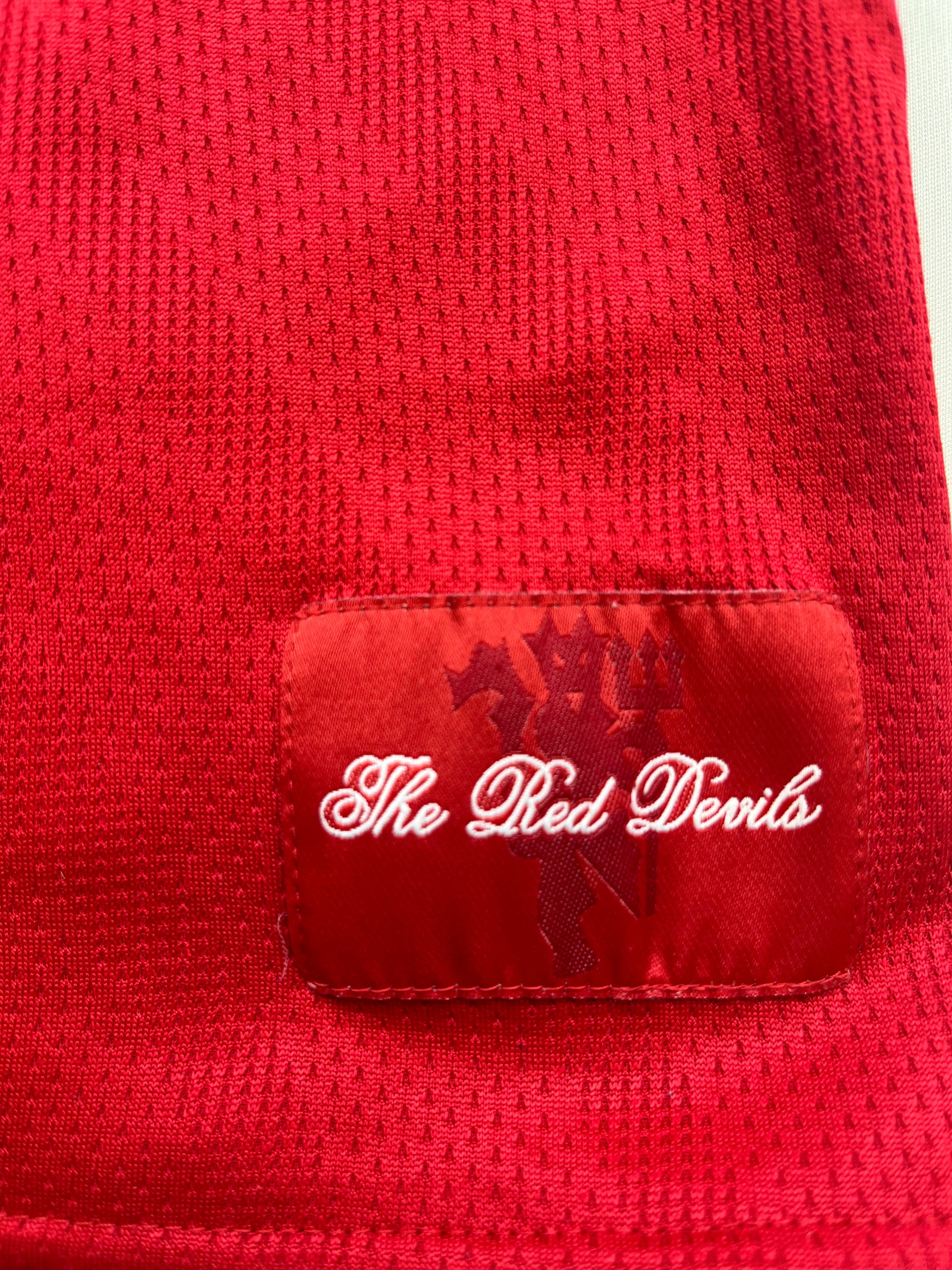 2007/09 Manchester United Home Shirt (L) 8/10