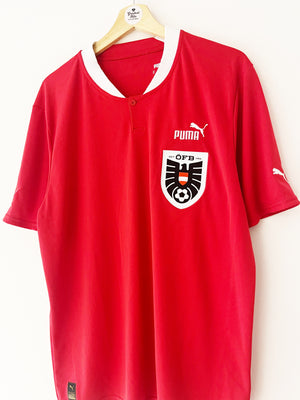 2022/23 Austria Home Shirt (XL) 9/10