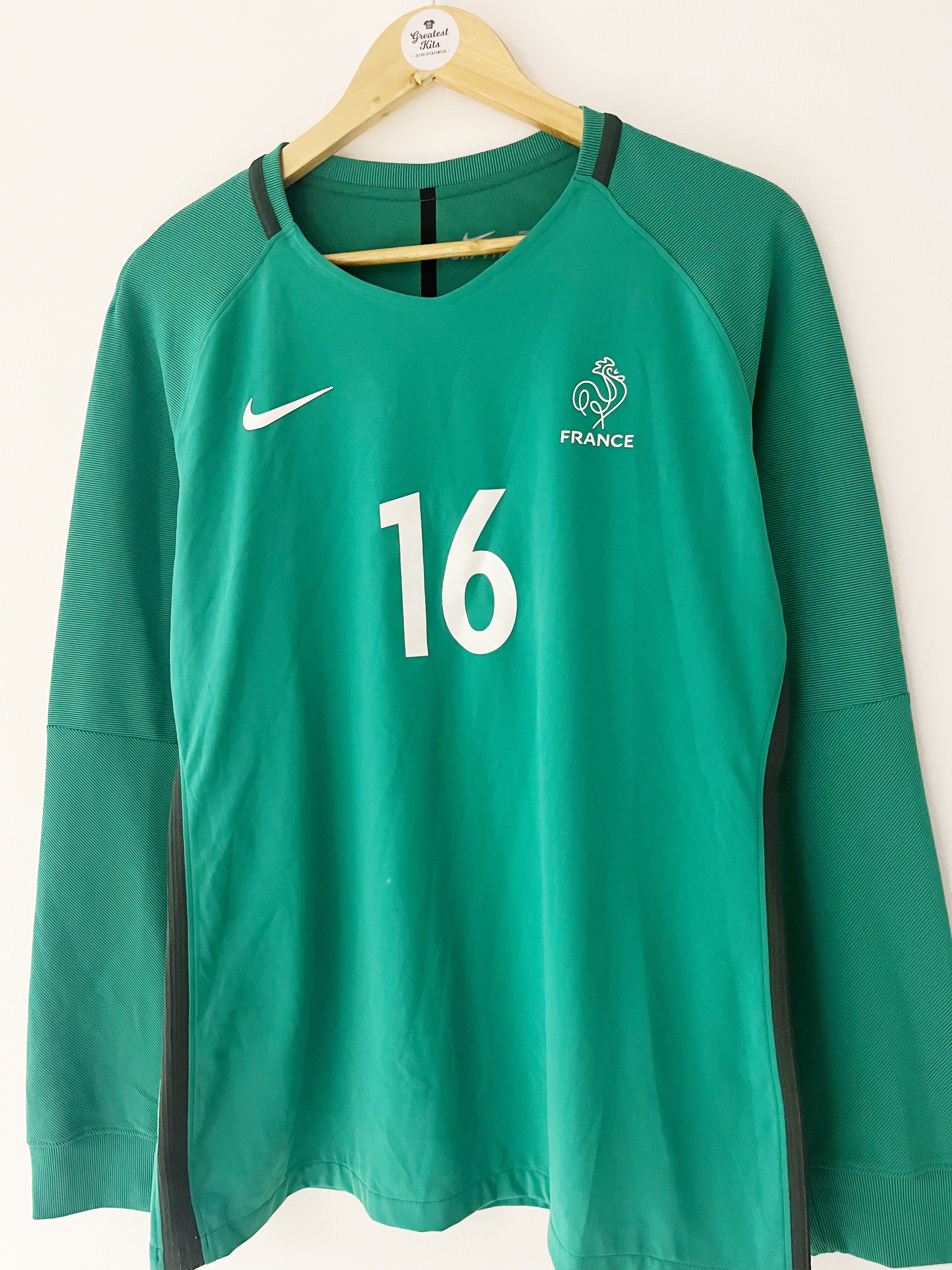 2016/17 France *Player Issue* GK Shirt #16 (L) 9/10