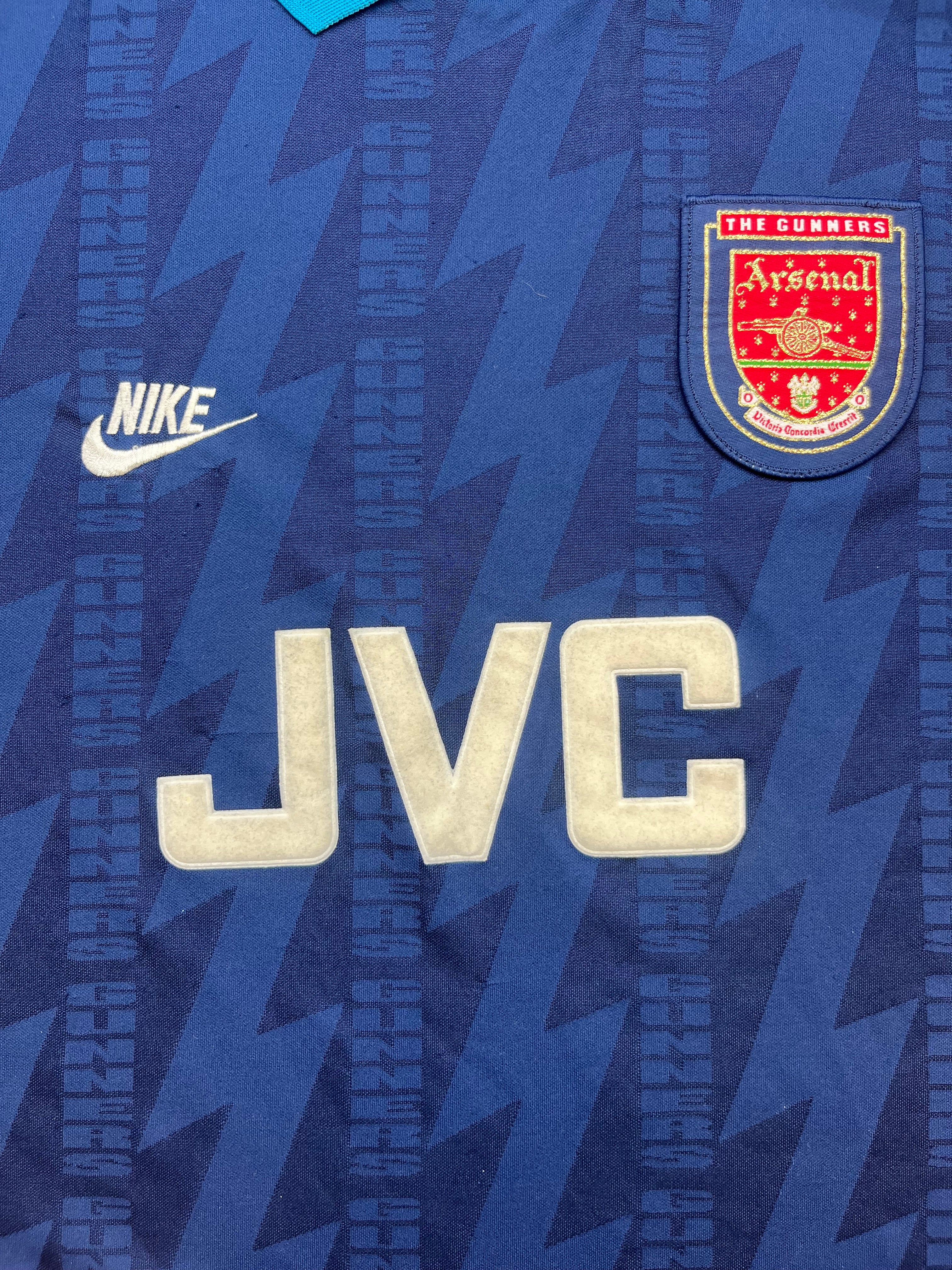 1994/95 Arsenal Away Shirt (M) 8/10