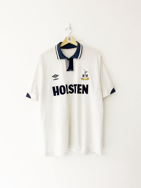 1991/93 Tottenham Hotspur Home Shirt (XL) 8/10 – Greatest Kits