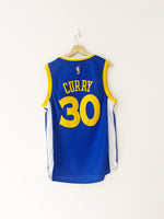 2014/17 Golden State Warriors Adidas Road Jersey Curry #30 (M) 9/10