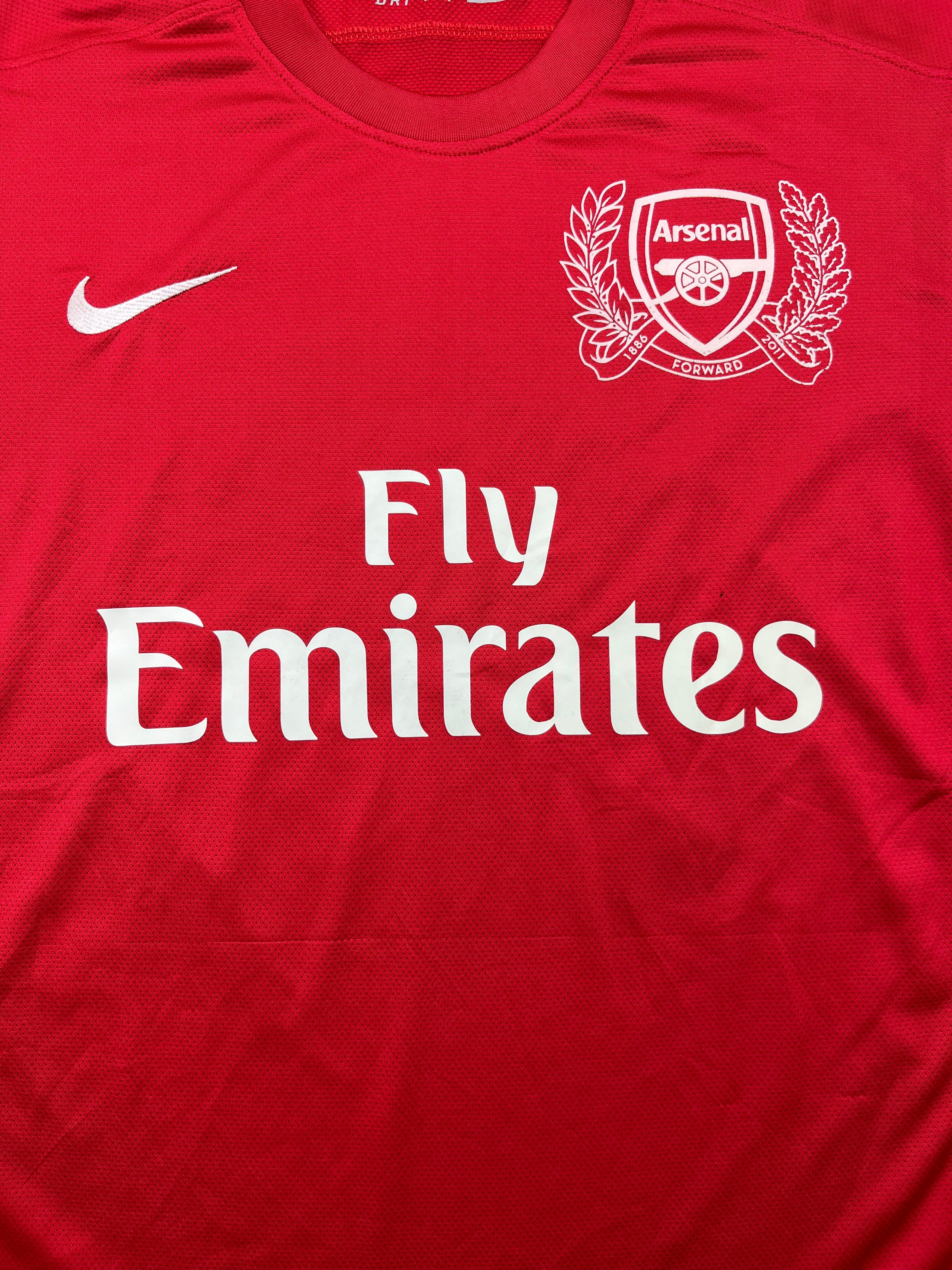 2011/12 Arsenal ‘125th Anniversary’ Home Shirt v.Persie #10 (M) 9/10