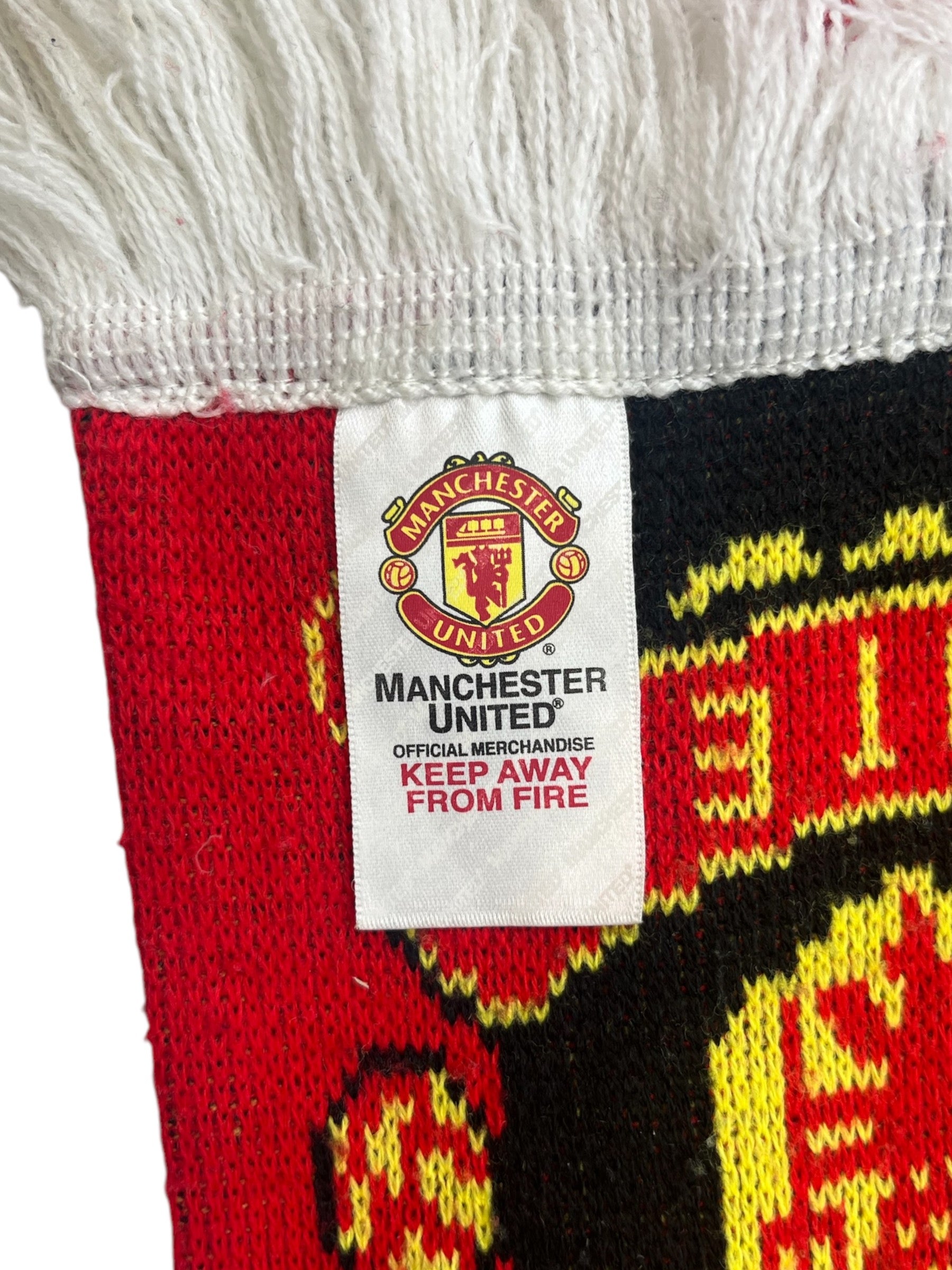 Vintage Manchester United Scarf