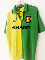 1992/94 Troisième maillot de Manchester United Kanchelskis #14 (XL) 7,5/10 