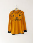 2006/08 Wolves Home L/S Shirt (XL) 9/10