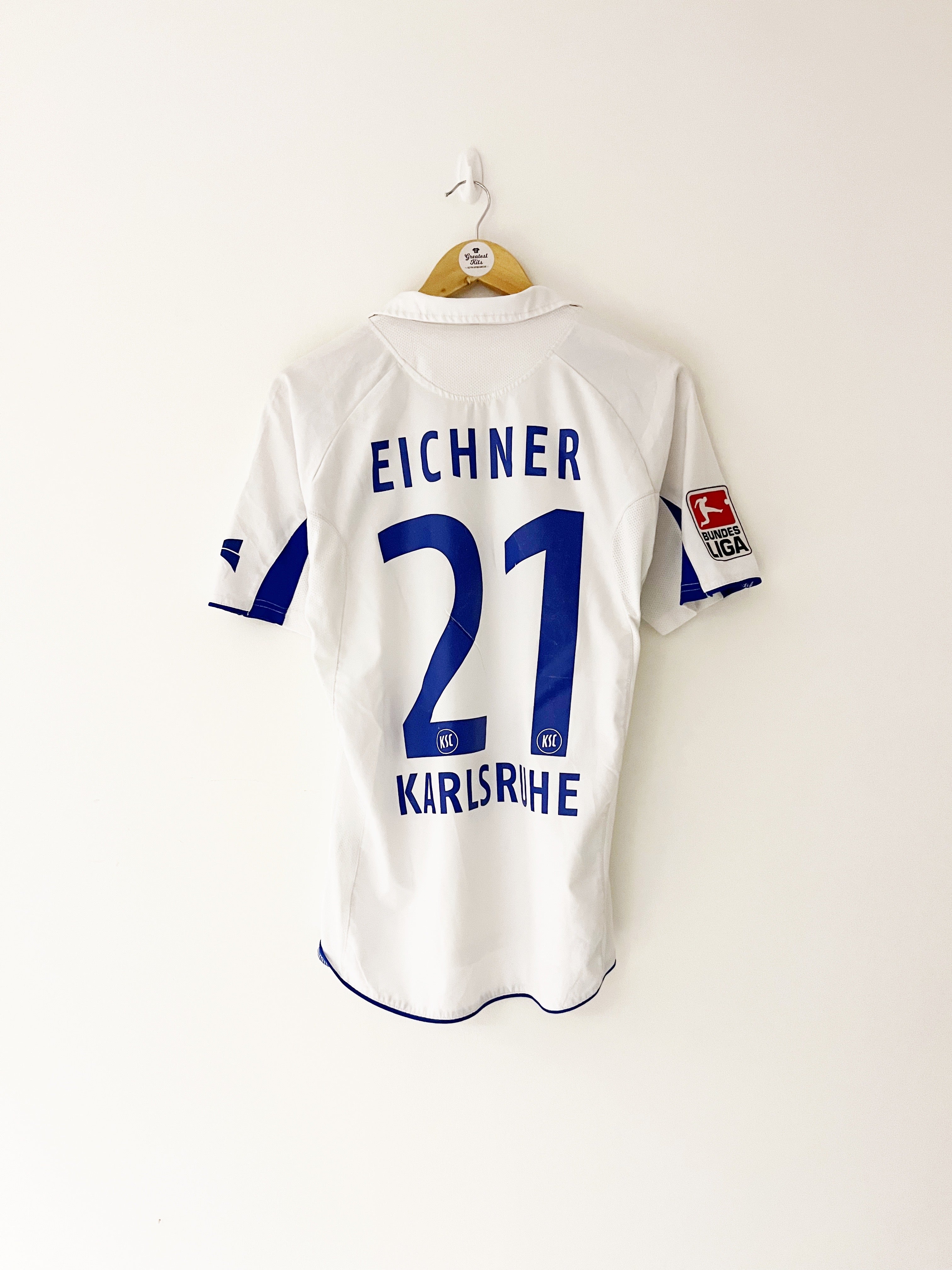 2006/08 Karlsruher Away Shirt Eichner #21 (S) 7.5/10