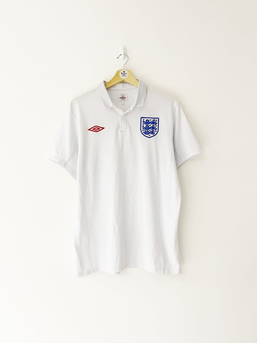 2010/11 England Home Shirt (L) 9/10