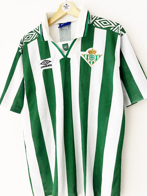 1994/95 Real Betis Home Shirt (XL) 9/10