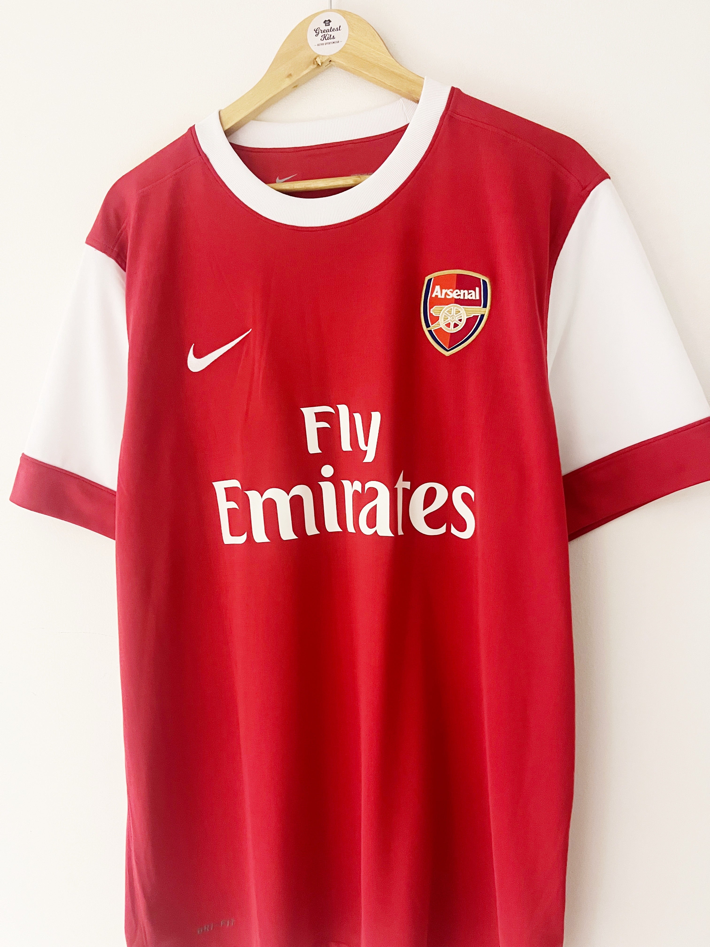 2010/11 Arsenal Home Shirt (XL) 9/10