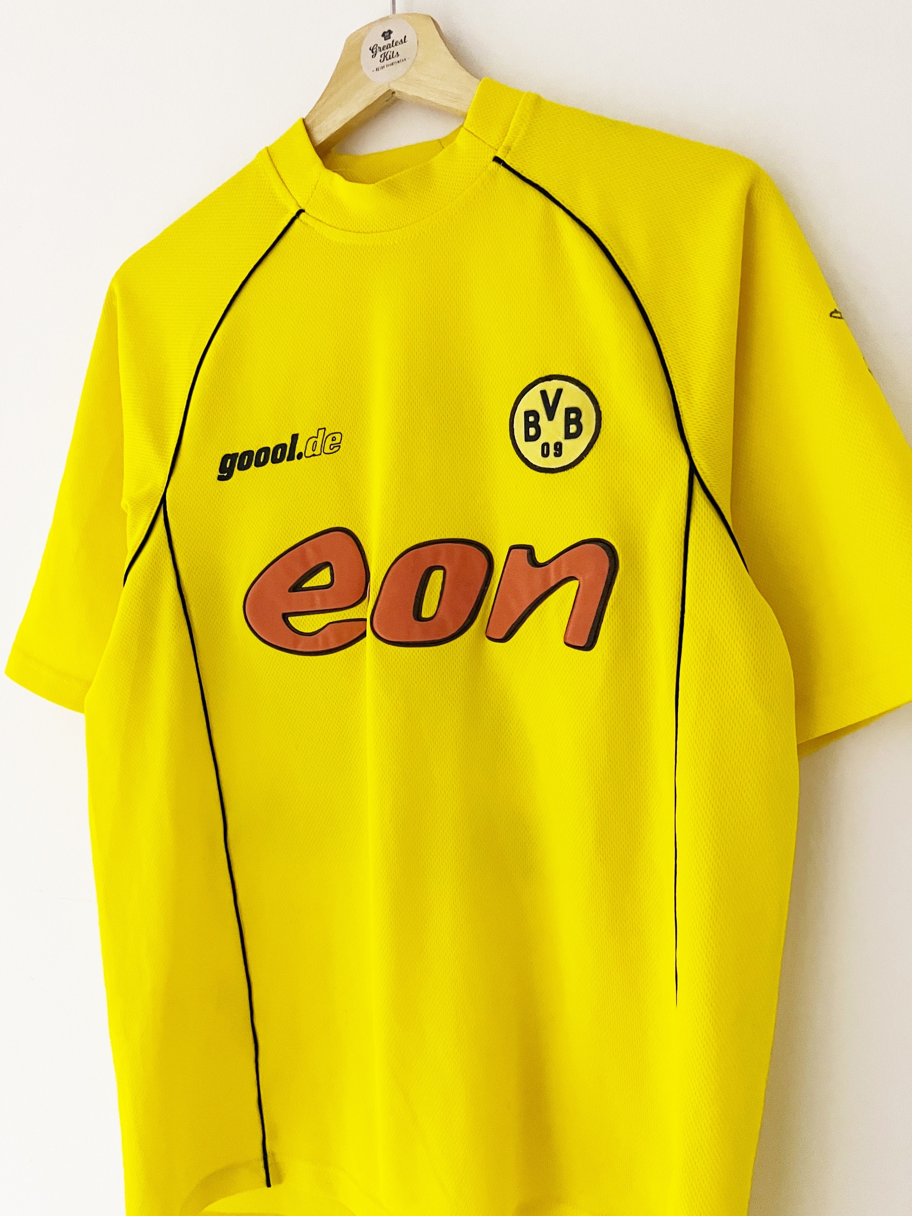 2001/02 Borussia Dortmund Maillot Domicile Amoroso #22 (S) 6/10 