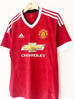 2015/16 Manchester United Home Shirt (S) 9/10