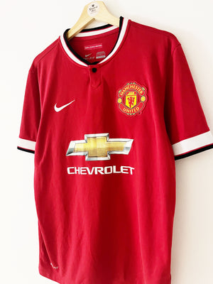 Camiseta de local del Manchester United 2014/15 (M) 9/10 