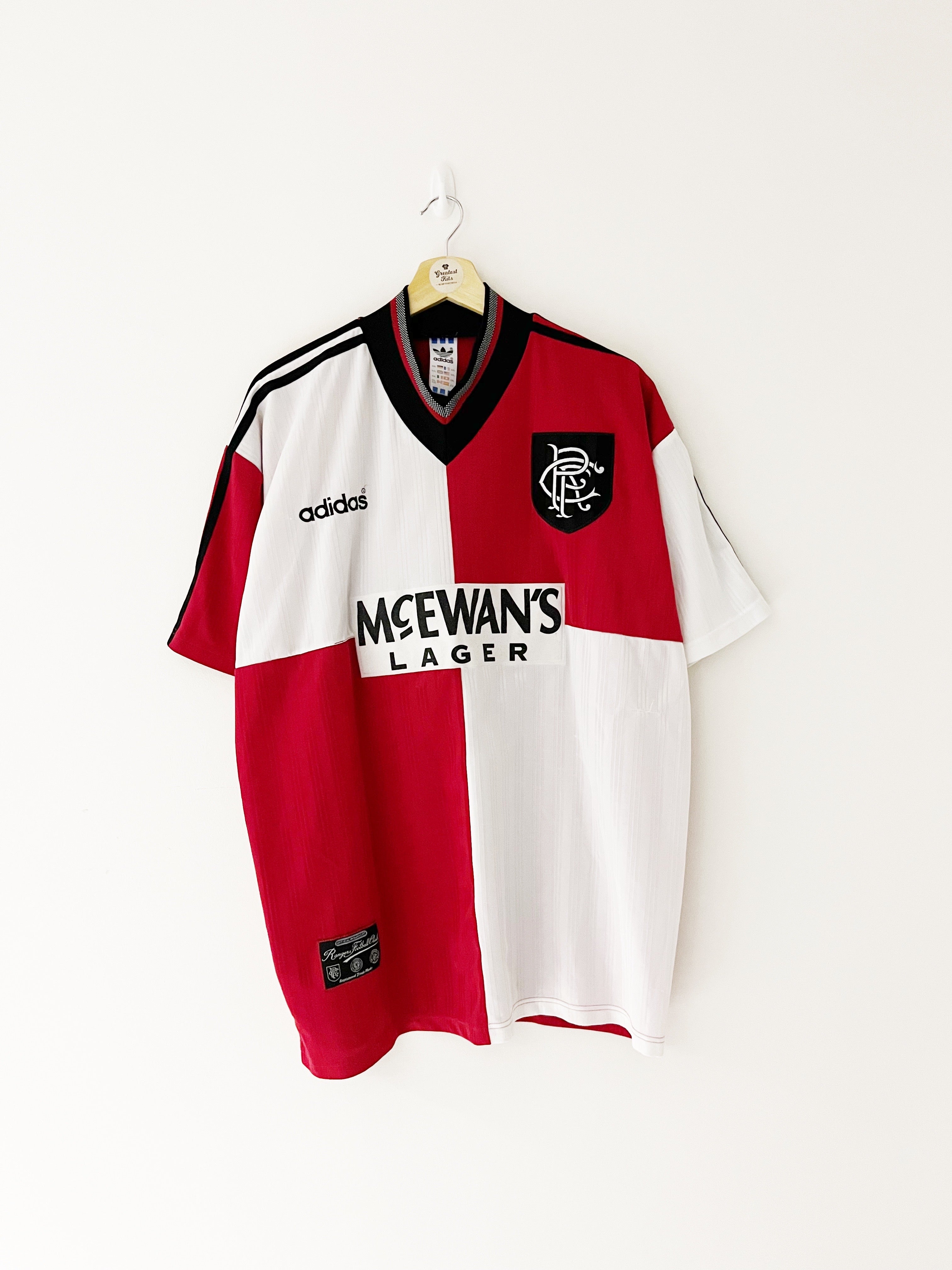 1995/96 Rangers Away Shirt (XXL) 8/10