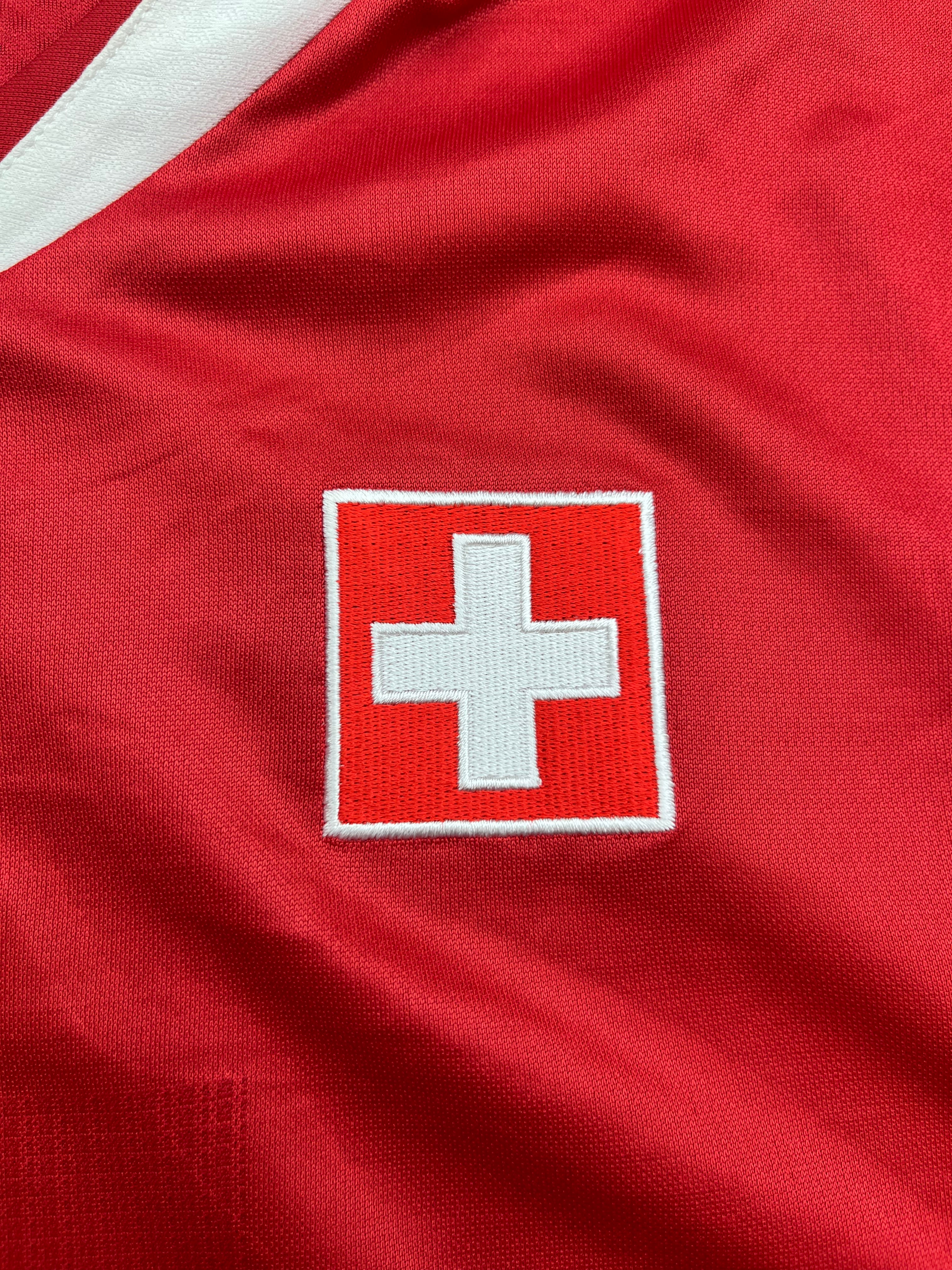 2010/12 Switzerland Home Shirt (L) 9/10