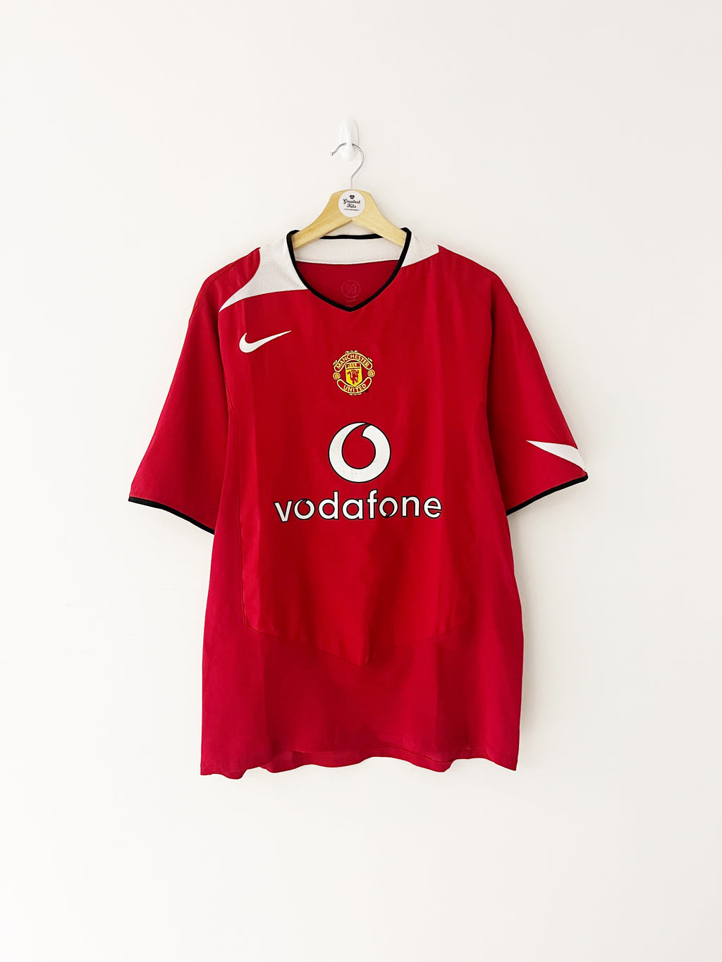 2004/06 Manchester United Home Shirt (M) 8/10