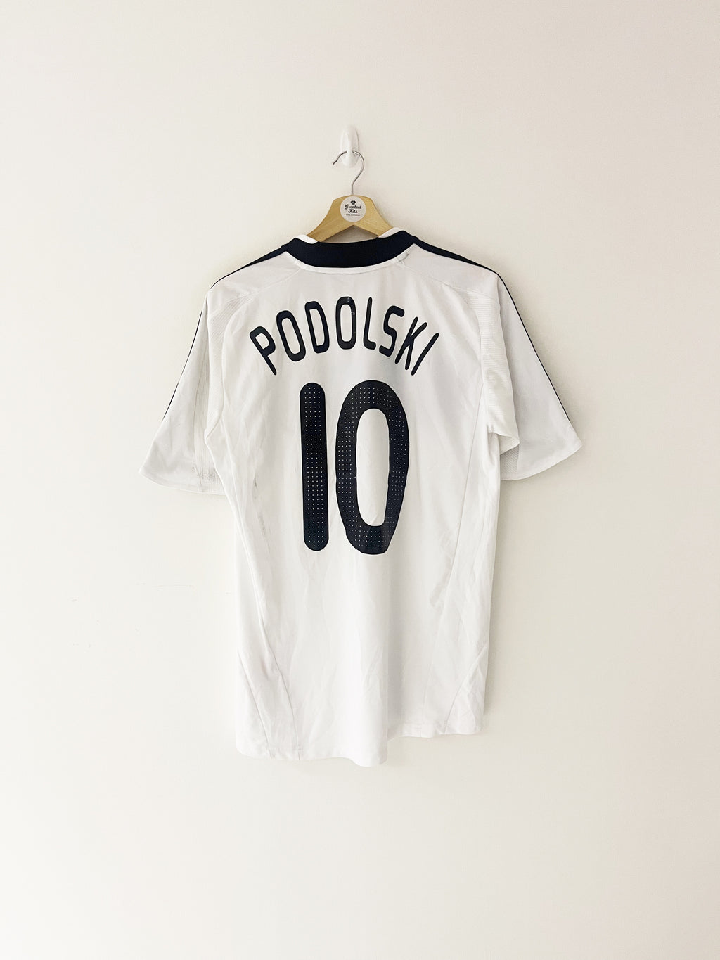 2008/09 Germany Home Shirt Podolski #10 (XL) 8/10