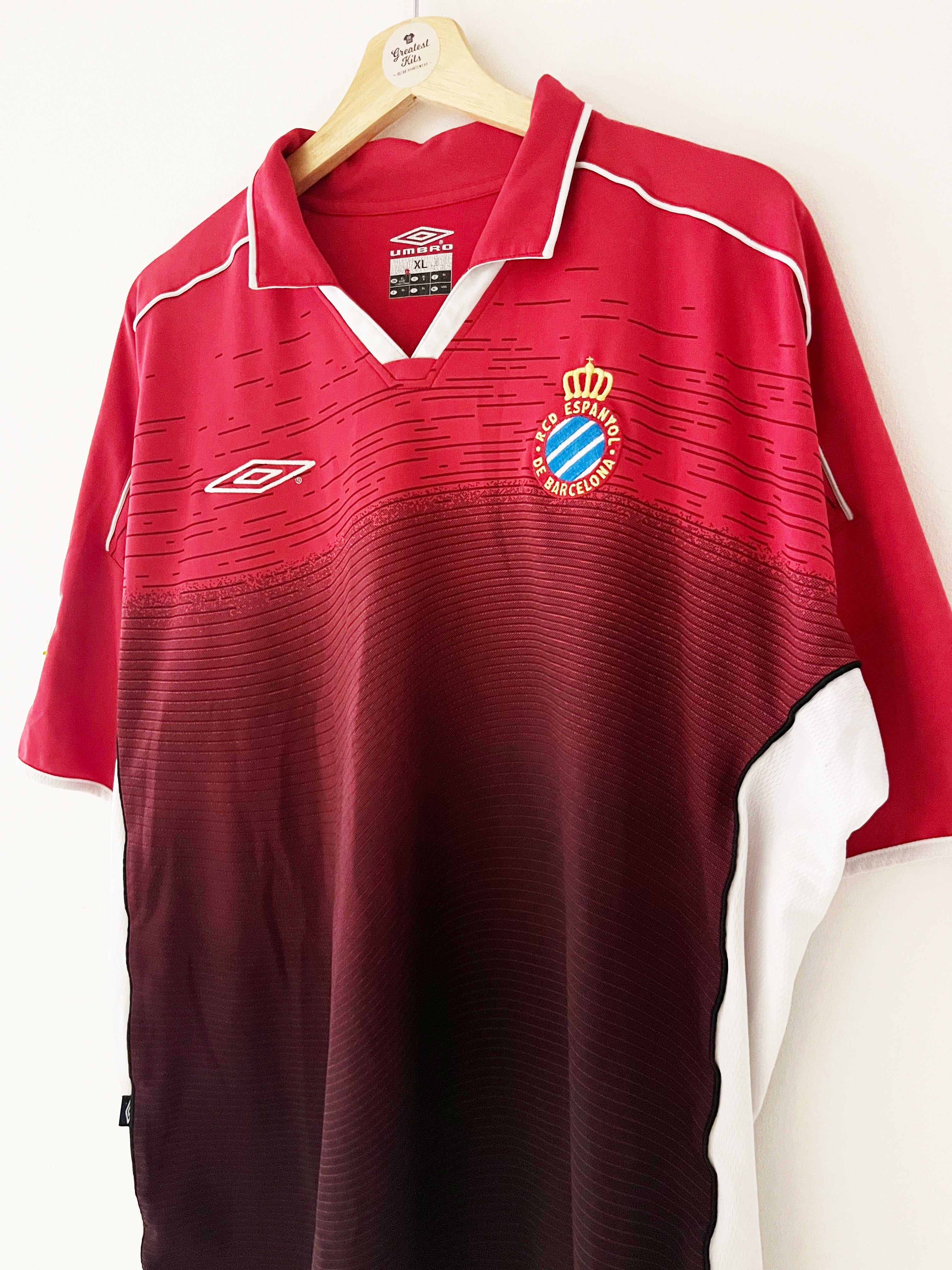 2002/04 Camiseta local Espanyol (XL) 9/10