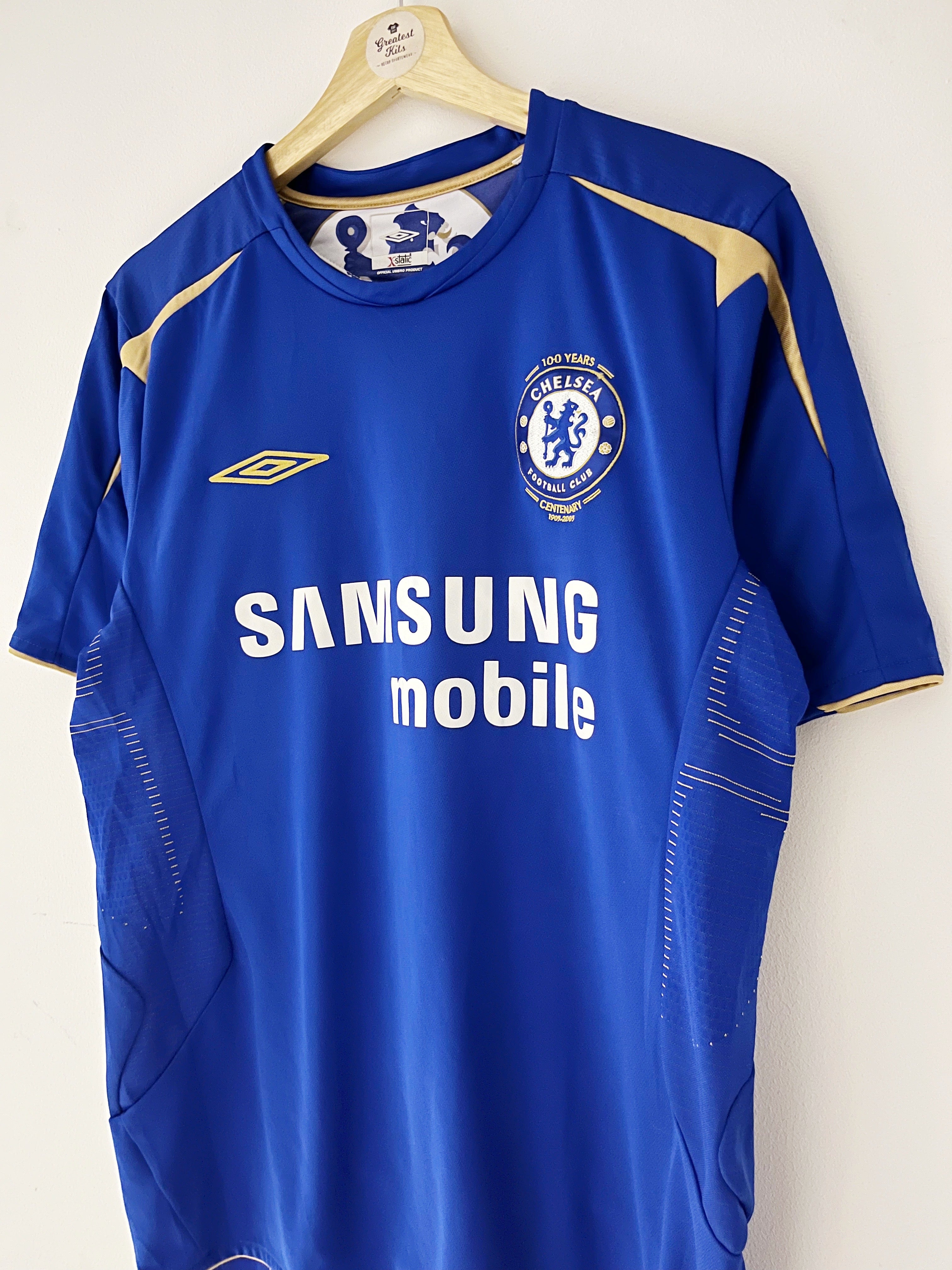 2005/06 Chelsea Centenary Home Shirt (M) 9/10