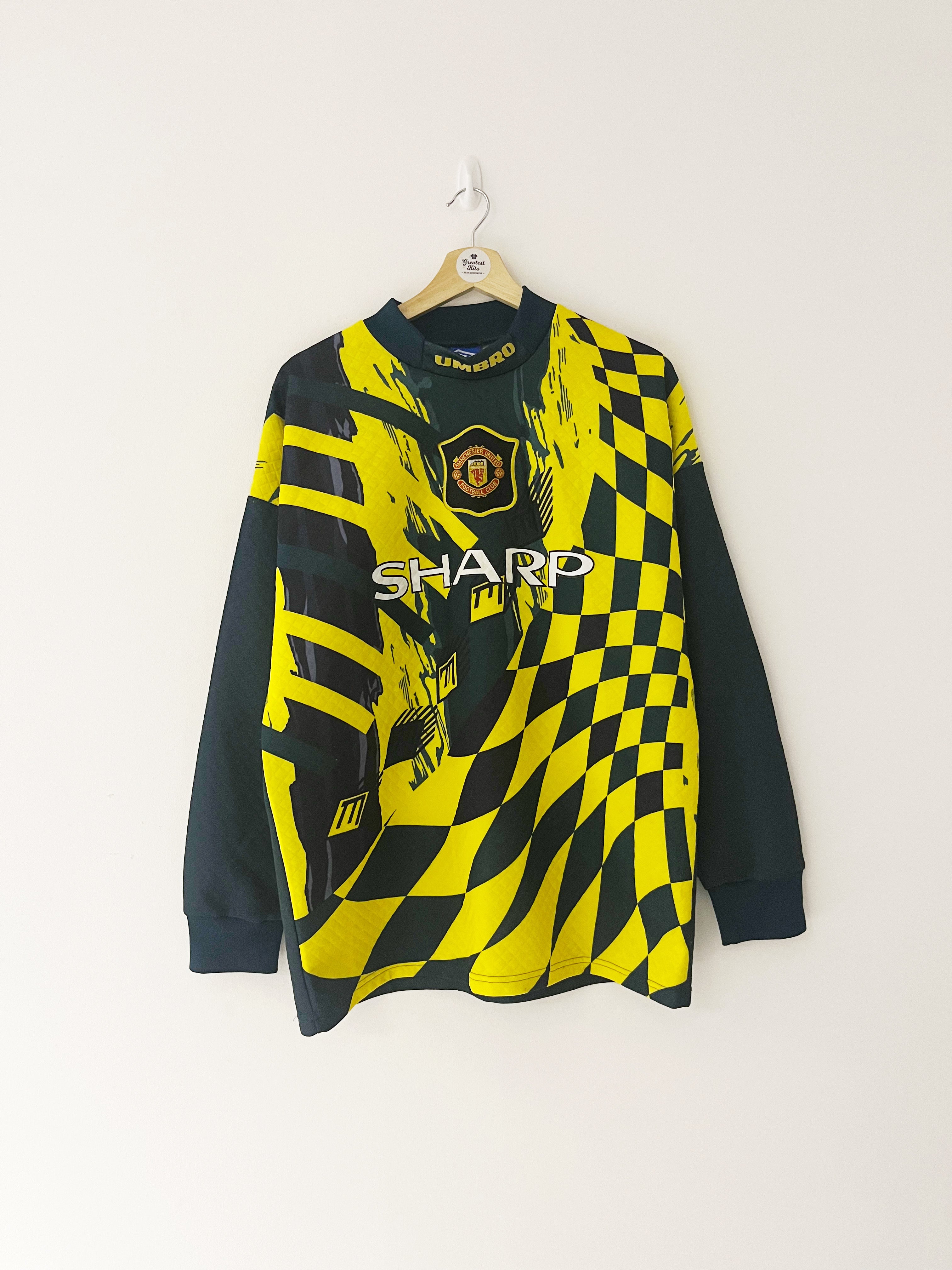 1994/97 Manchester United GK Shirt (M) 8.5/10