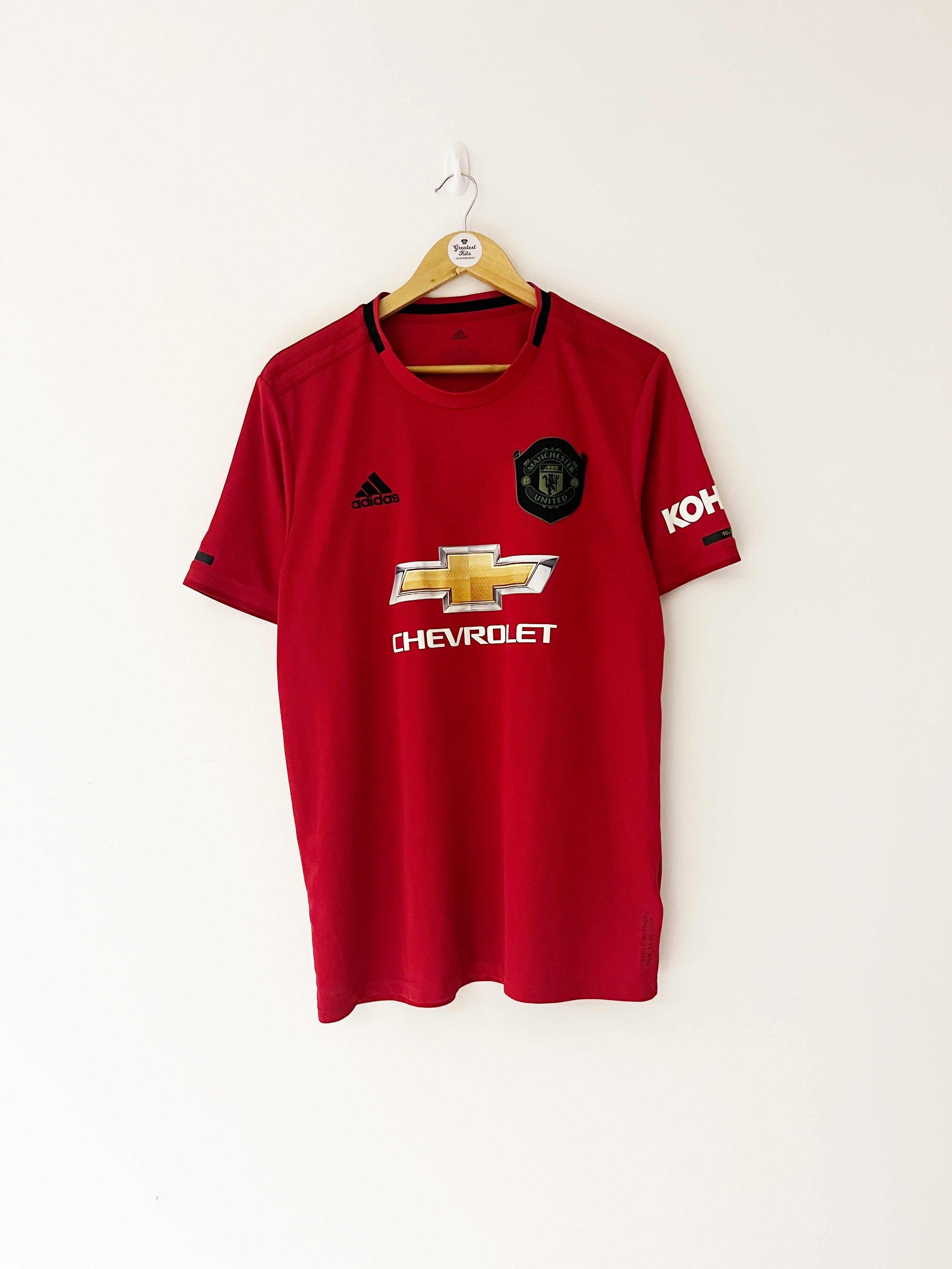 2019/20 Manchester United Home Shirt (L) 9/10