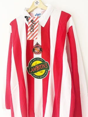 1997/99 Sunderland *Player Spec* Home L/S Shirt #8 (XXL) BNWT