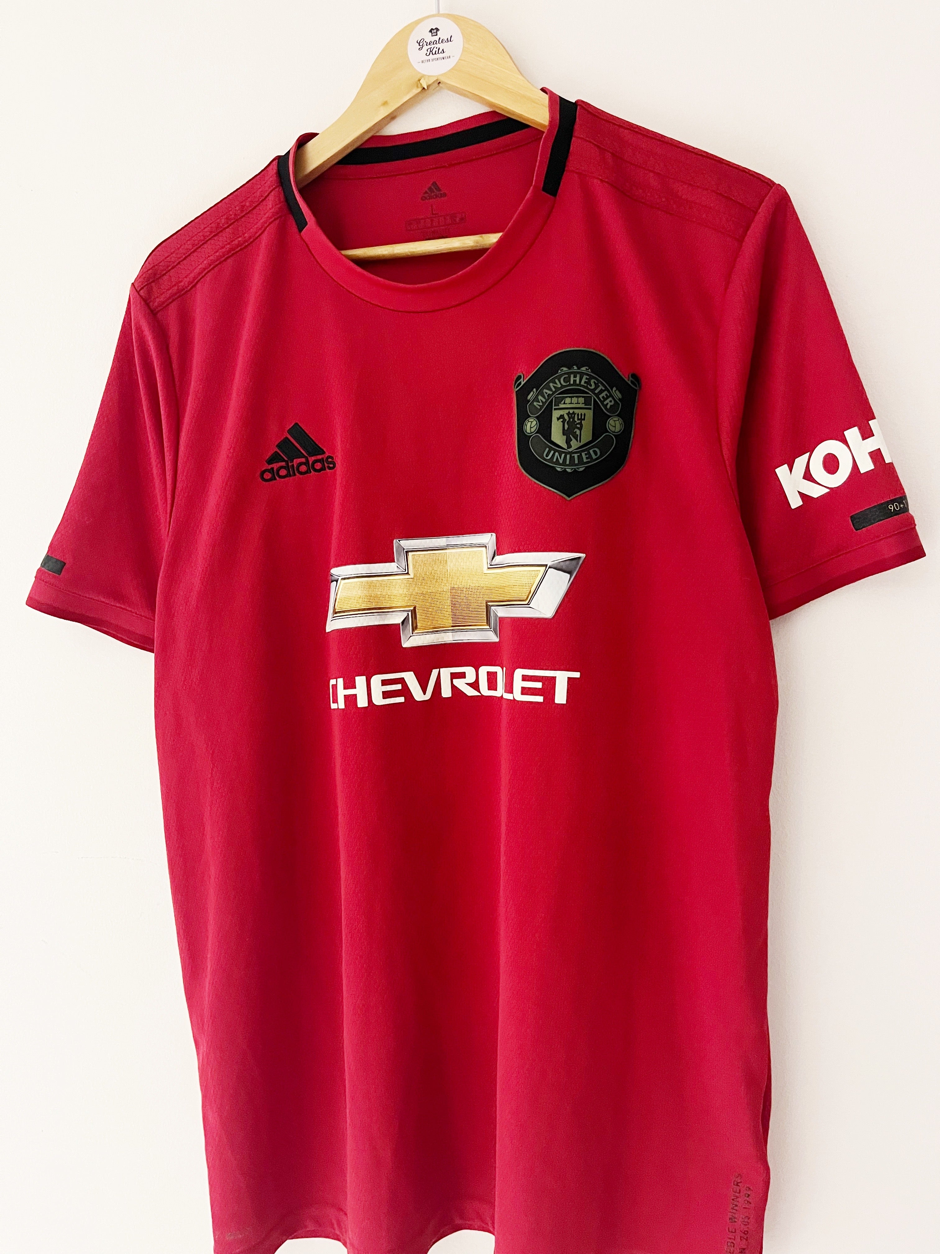 2019/20 Manchester United Home Shirt (L) 9/10
