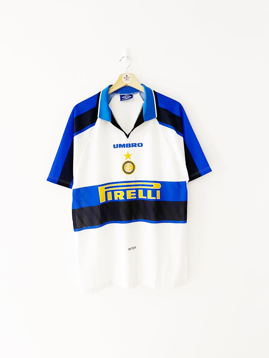 1996/97 Camiseta visitante del Inter de Milán (L) 9/10
