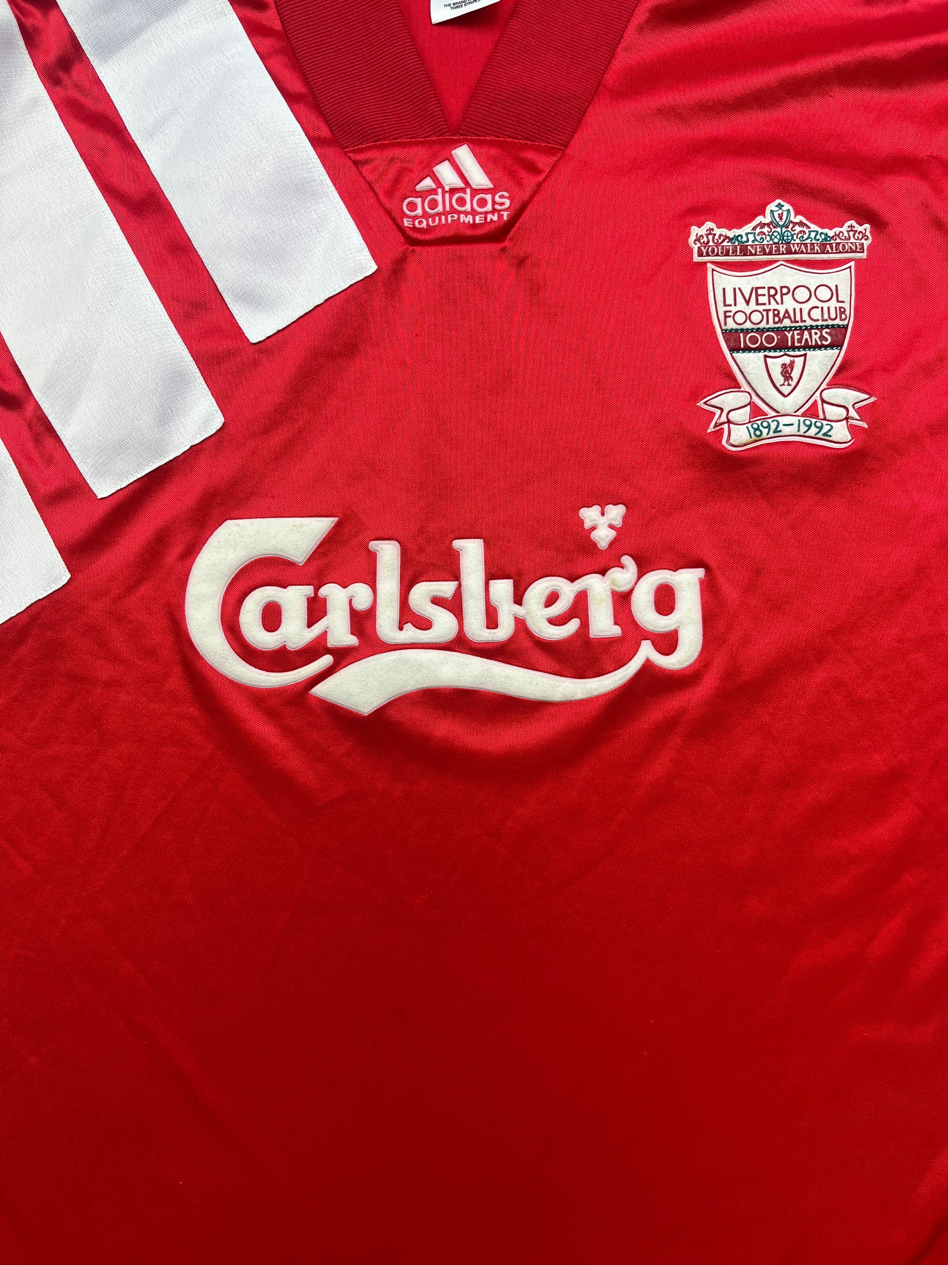 1992/93 Liverpool Centenary Home Shirt (M) 8.5/10