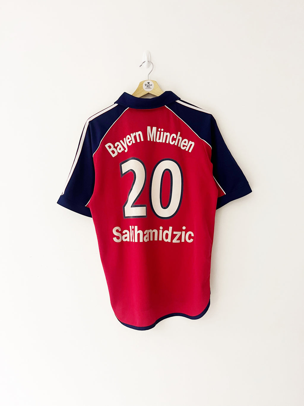 1999/01 Bayern Munich Home Shirt Salihamidzic #20 (S) 8.5/10