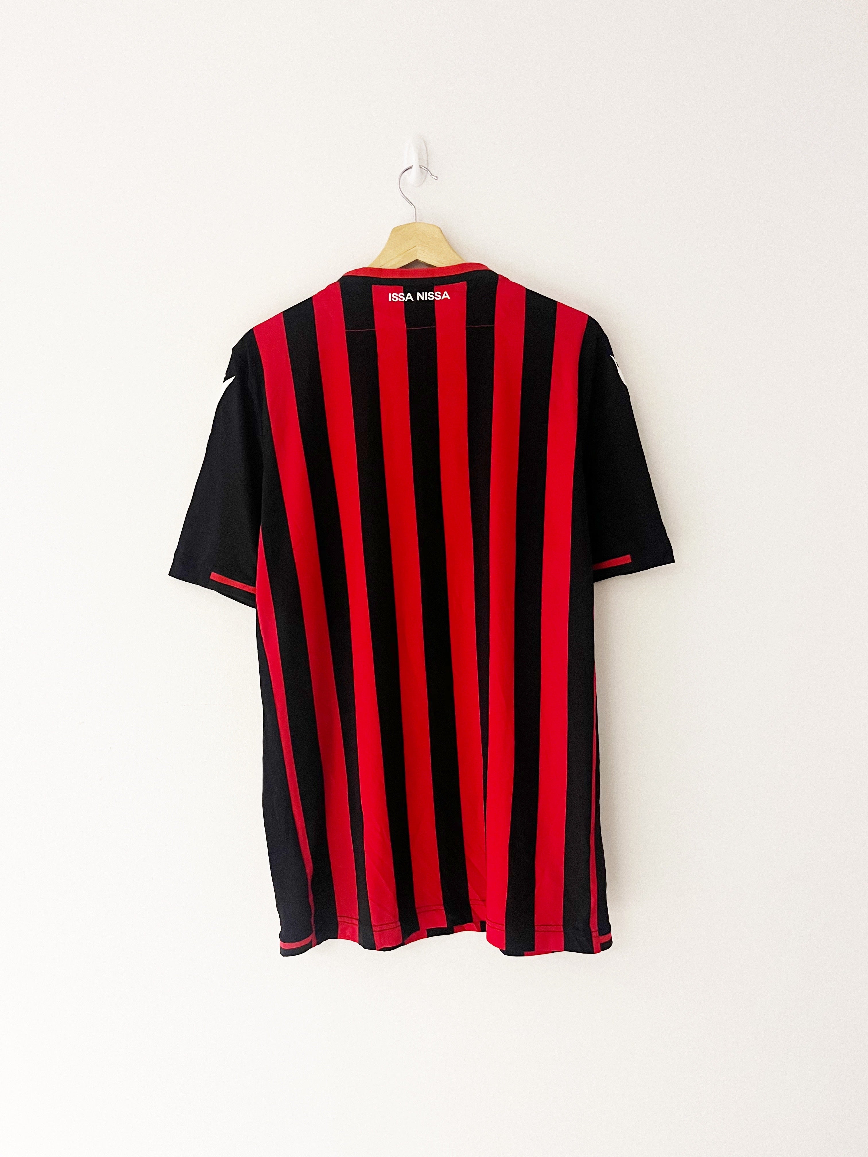 2019/20 Nice Home Shirt (XL) 9/10