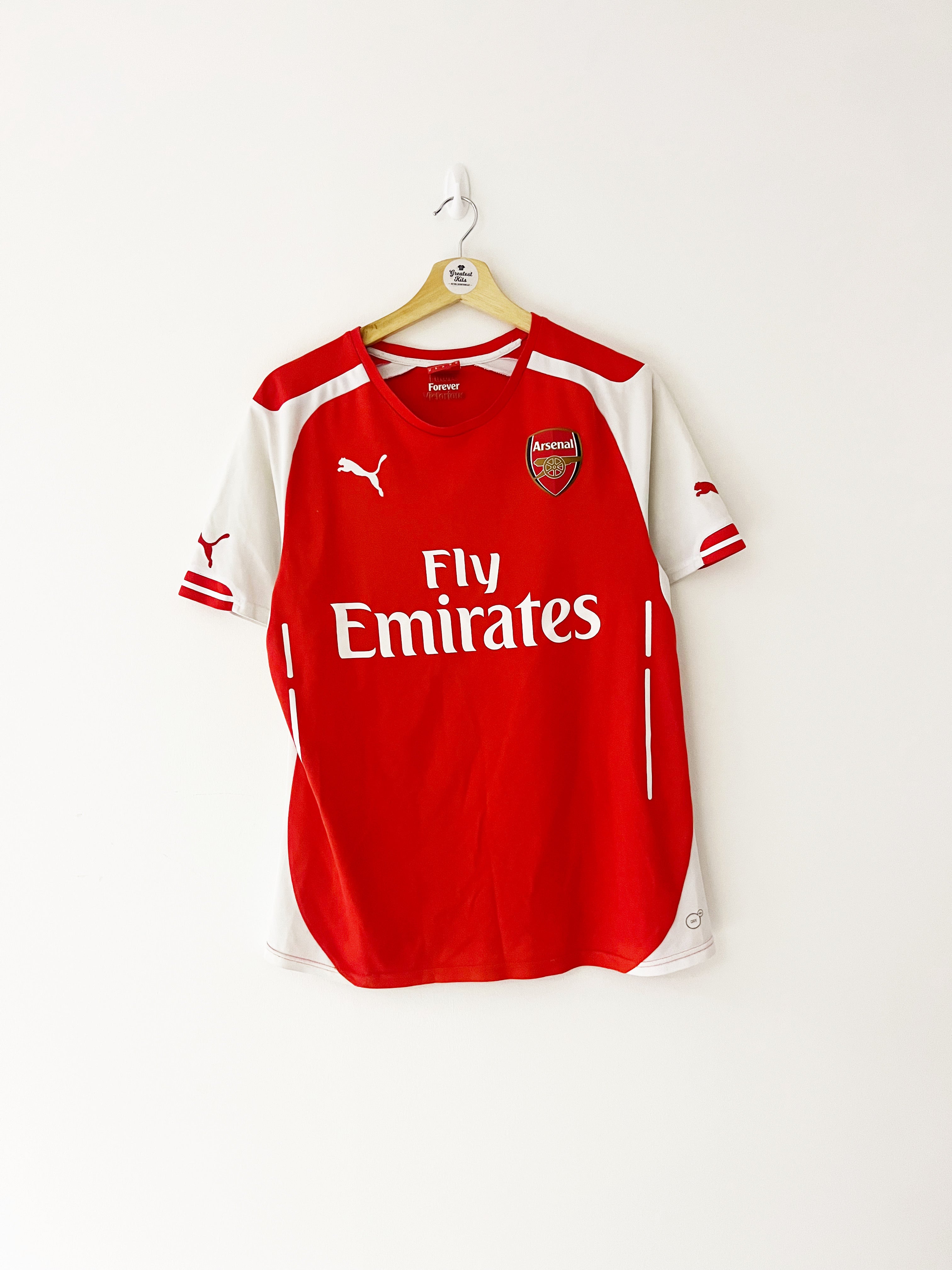 2014/15 Arsenal Home Shirt (M) 8.5/10