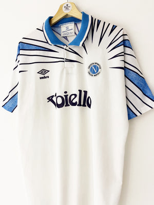 1991/93 Napoli Away Shirt (XL) 9/10